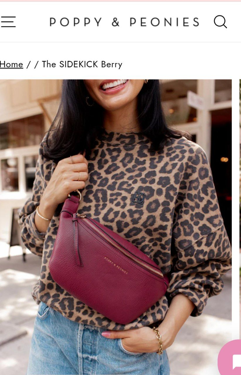 Sidekick Fanny pack by Poppy & Peonies - photo 4