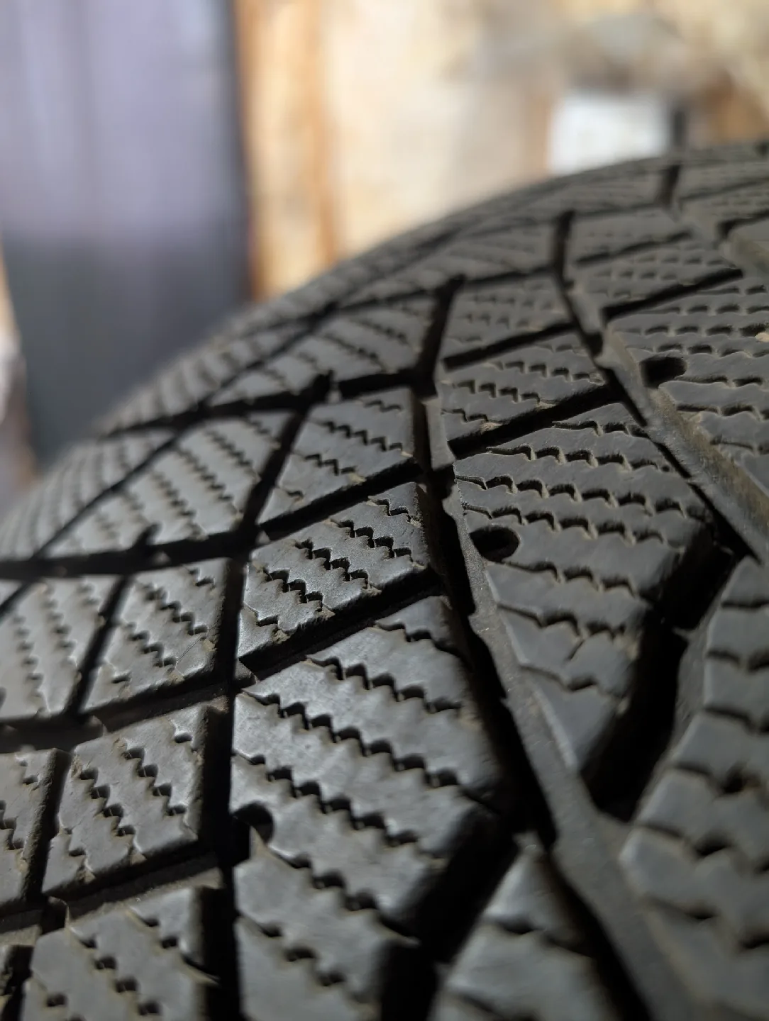 (4)-235/65R17 Winter Tires On Steel Rims Off 2016 Honda Odyssey image indicator(4)