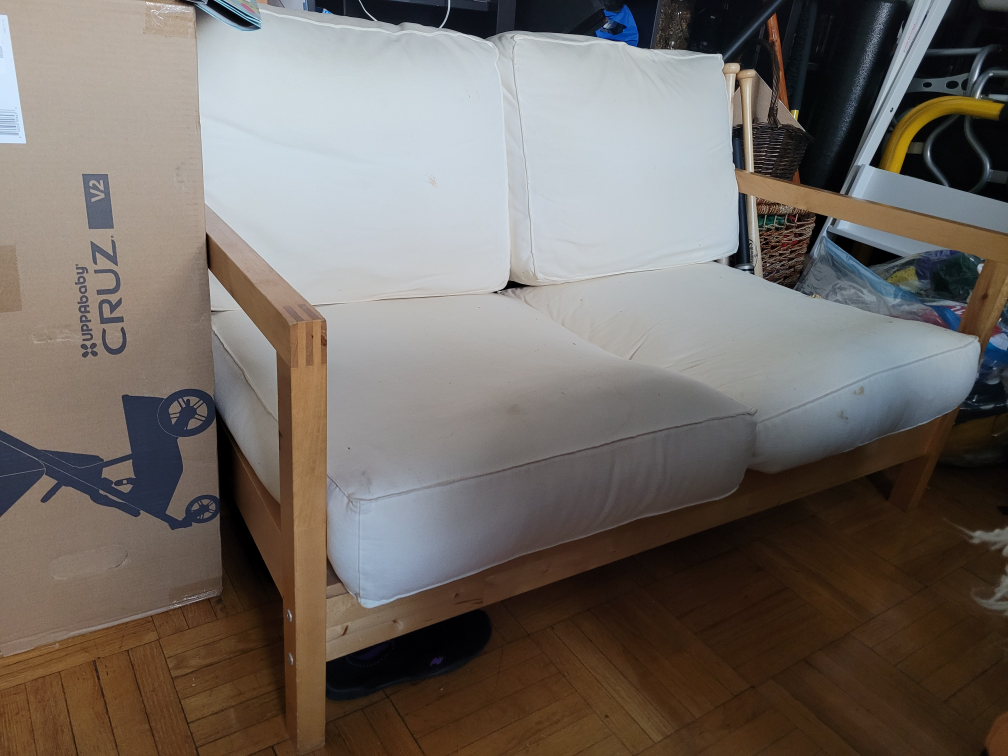 ikea loveseat free