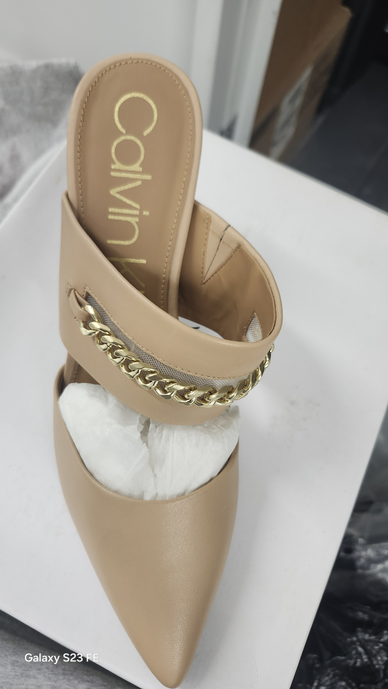 Calvin Klein Beige Heels
