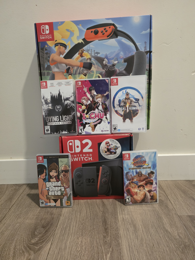 Nintendo Switch 2 Bundle + Games
