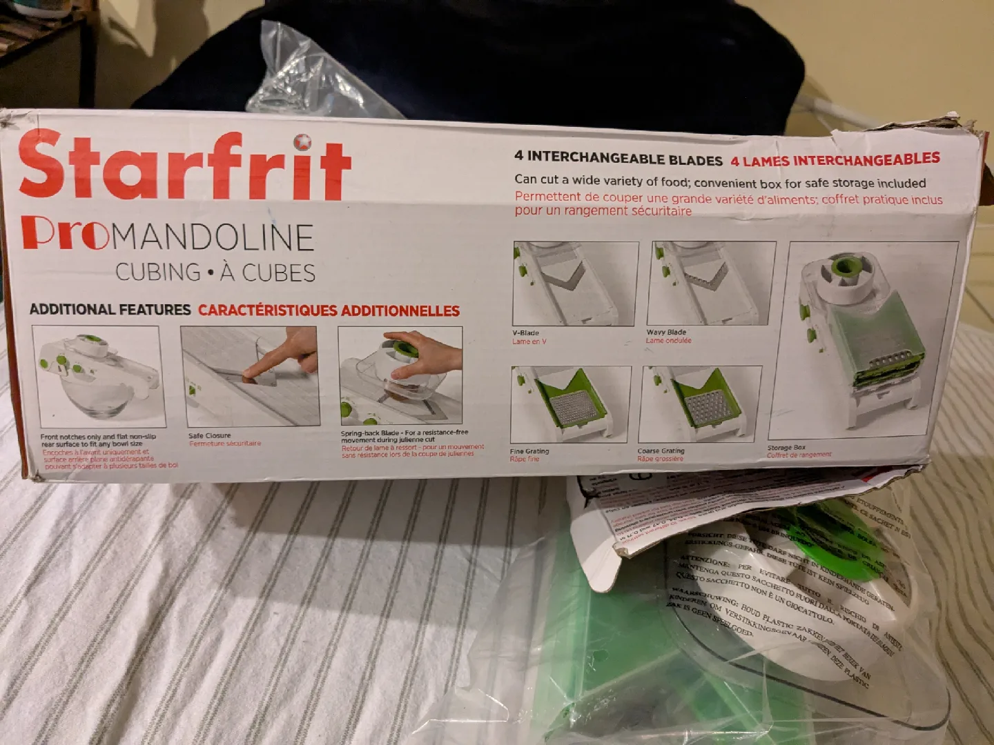 Starfrit ProMandoline - Cubing image indicator(3)