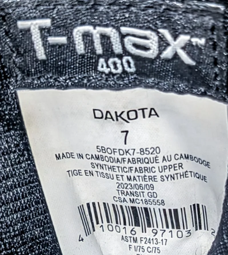 Dakota Workpro Series T-Max 400 Winter Boots - Size 7 image indicator(5)