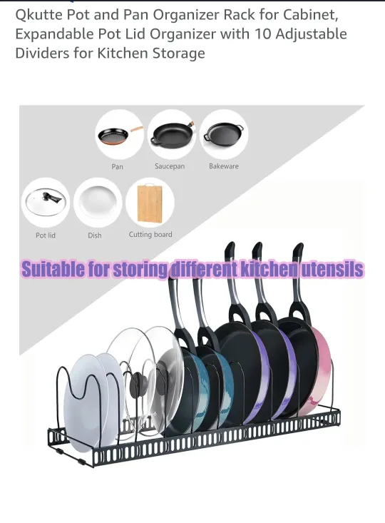 pots and pans organizer*new* thumbnail