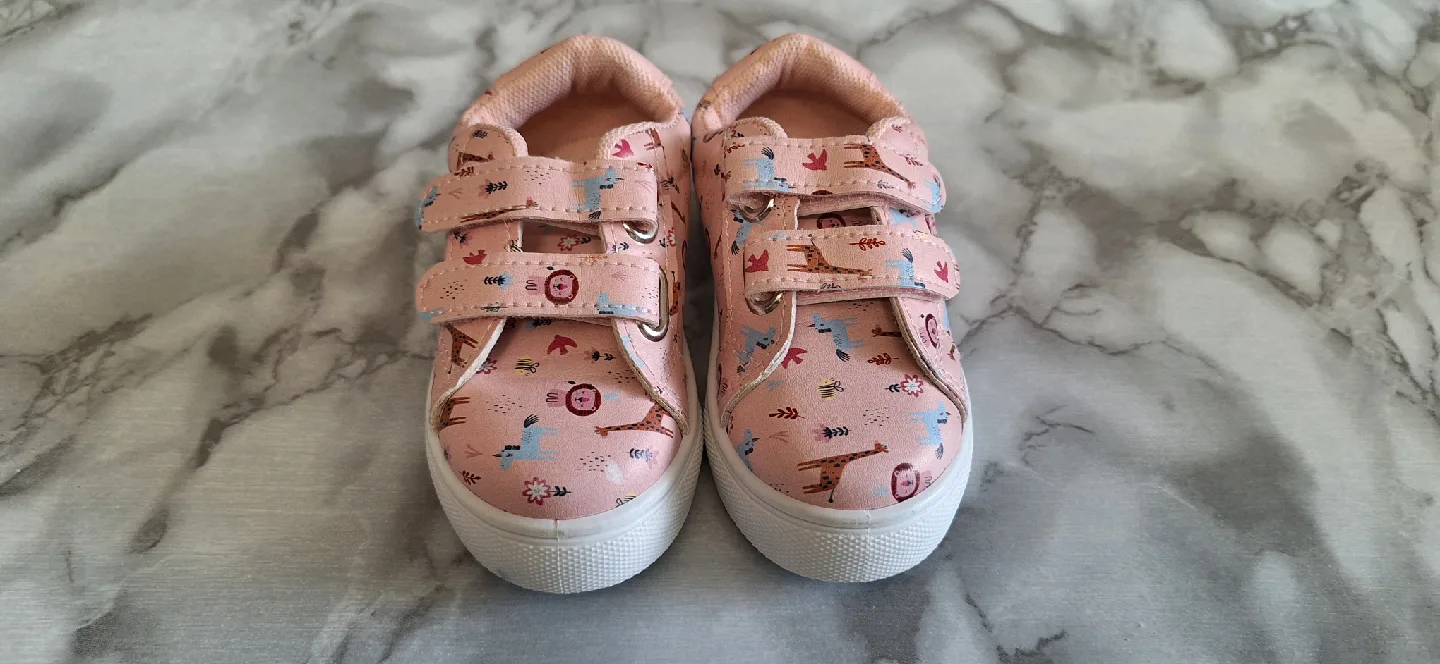 Pink Toddler Sneakers - Size 23 thumbnail