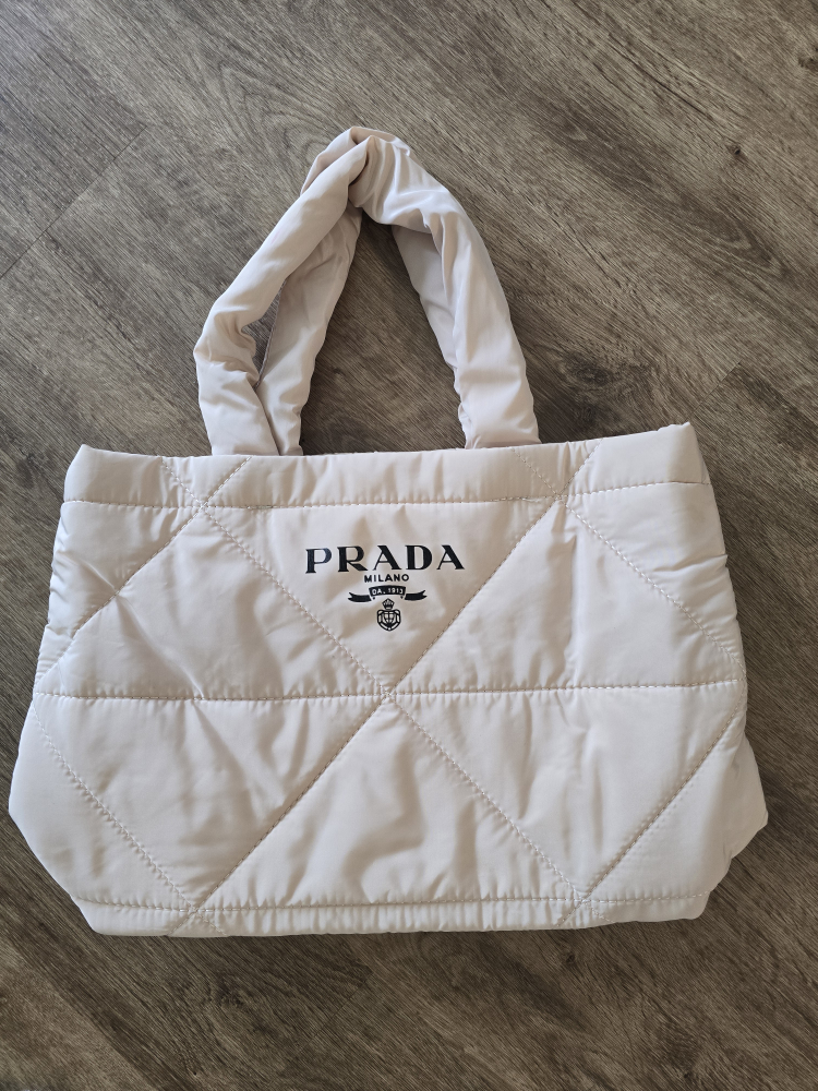 Prada Quilted Nappa Leather Tote Bag