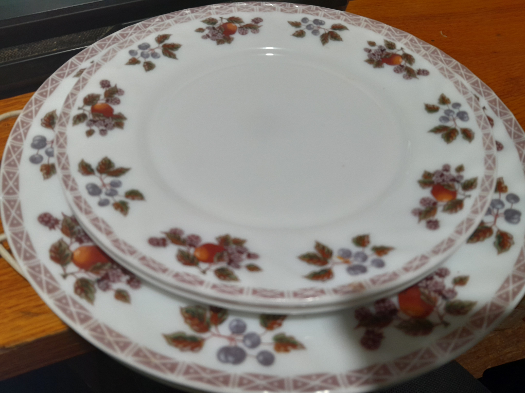 Gibson Everyday Fruit Orchard Dinner Plates
