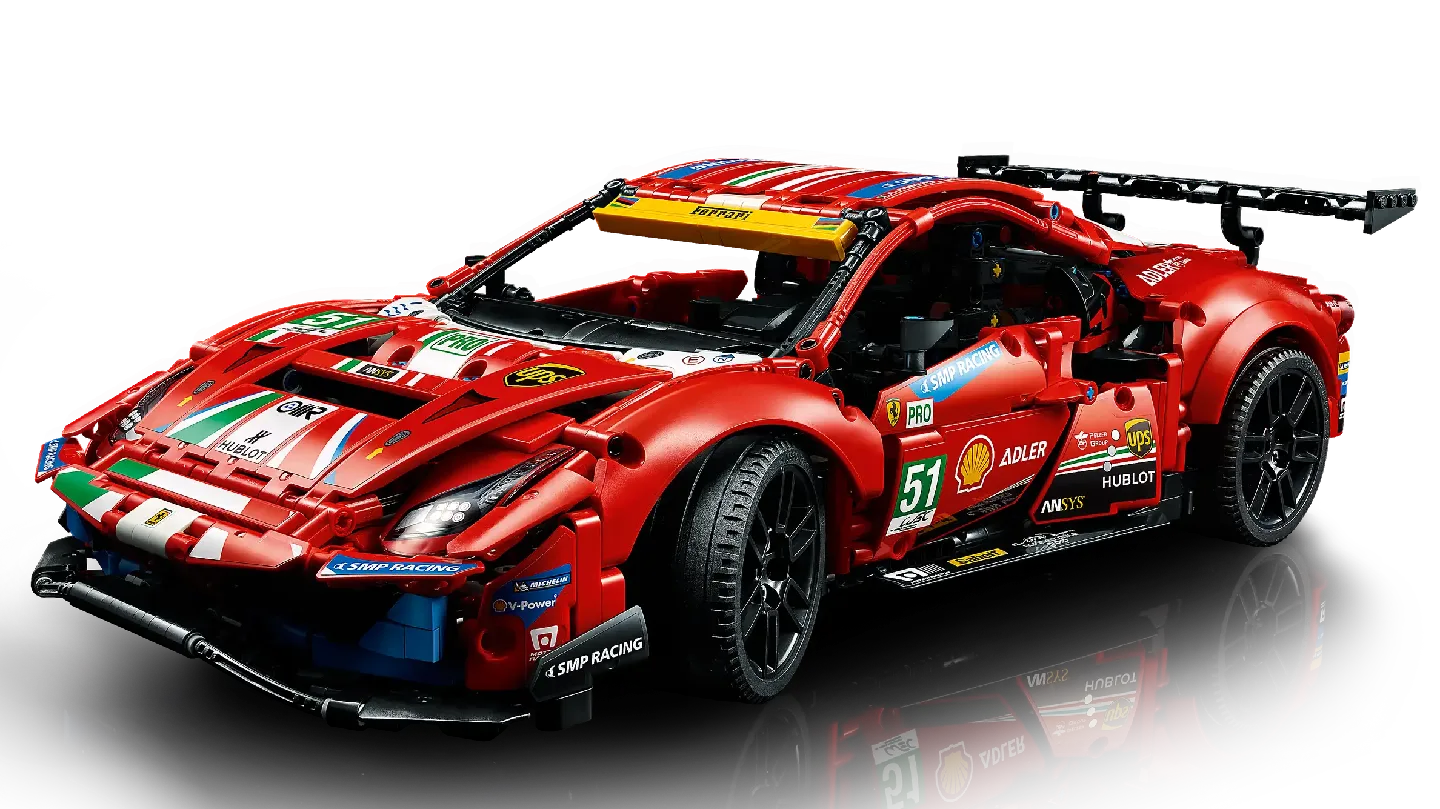 LEGO Technic Ferrari 488 GTE AF Corse #51 - 42125 thumbnail