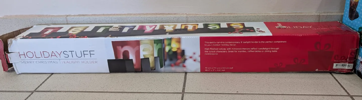 Merry Christmas Tealight Holder image indicator(2)