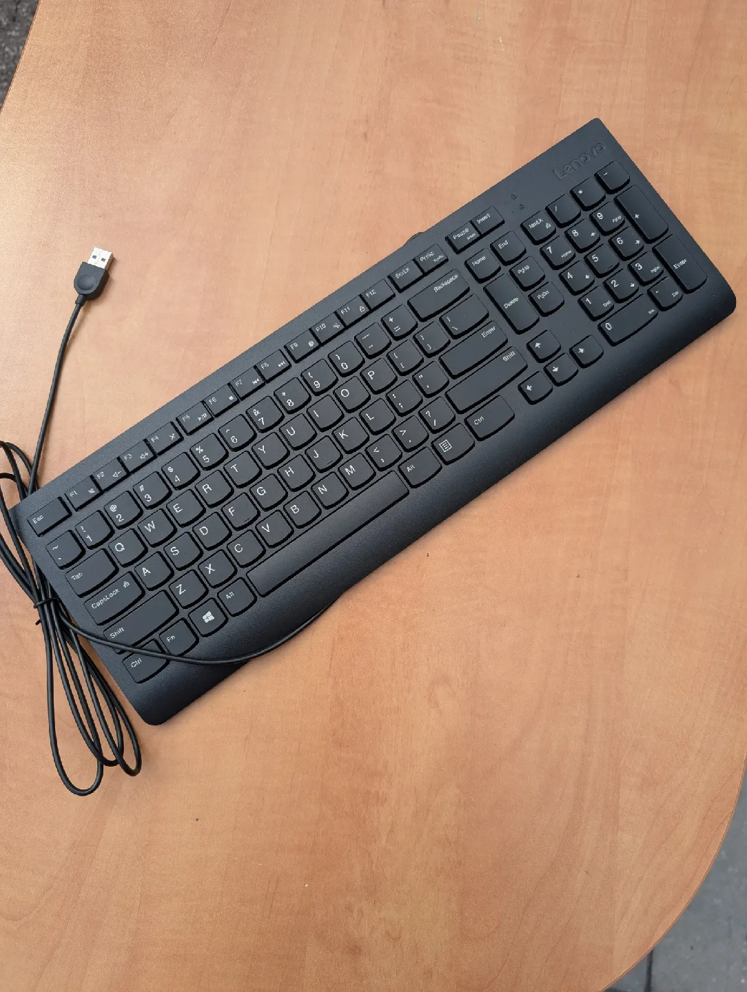 Lenovo Wired Keyboard - Black🥕 thumbnail