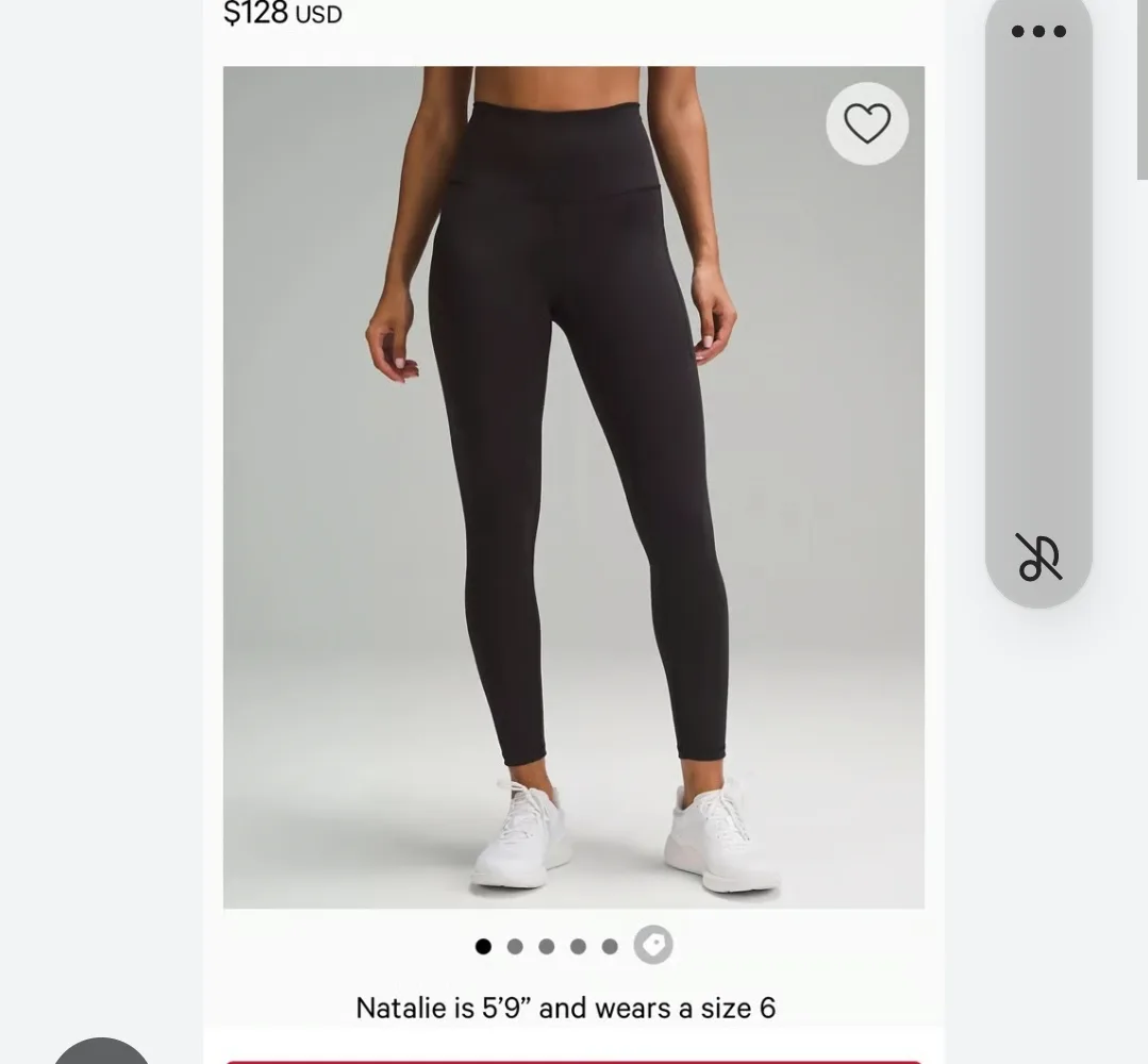 Lululemon Align Leggings Black Size 2 thumbnail
