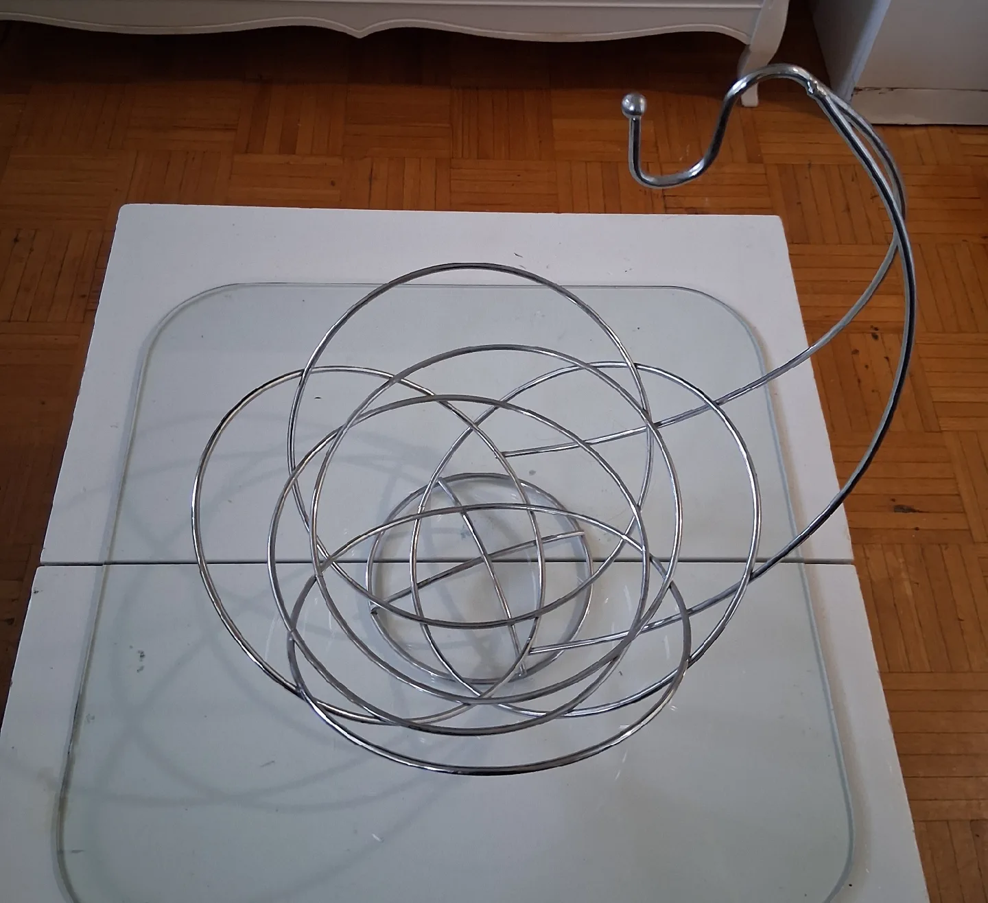 Chrome Fruit Basket with Banana Hook image indicator(2)