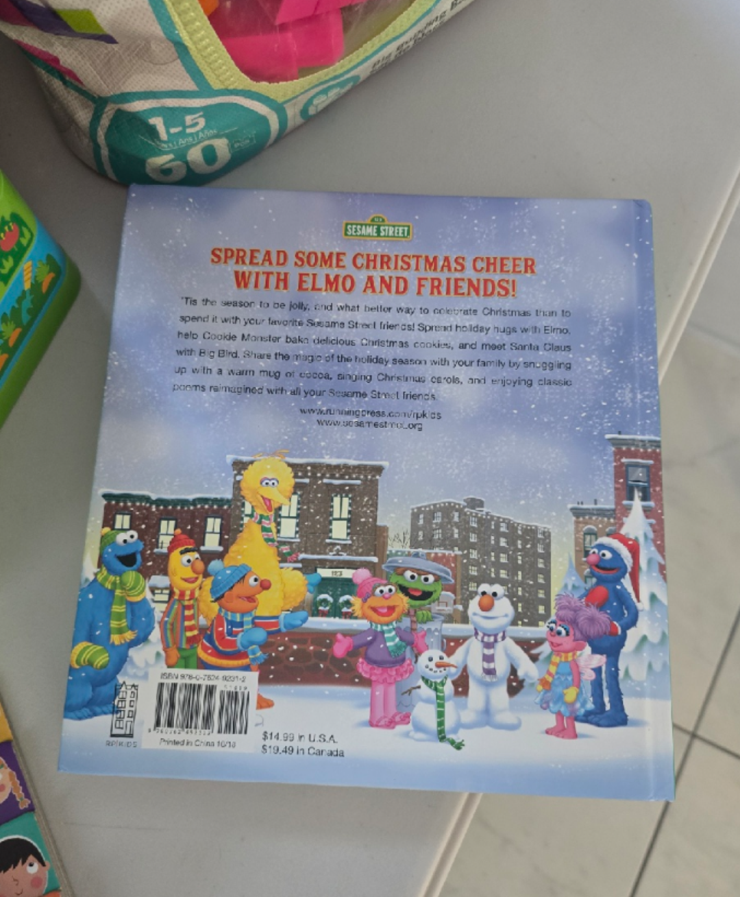 🎄Sesame Street Christmas Book - photo 2