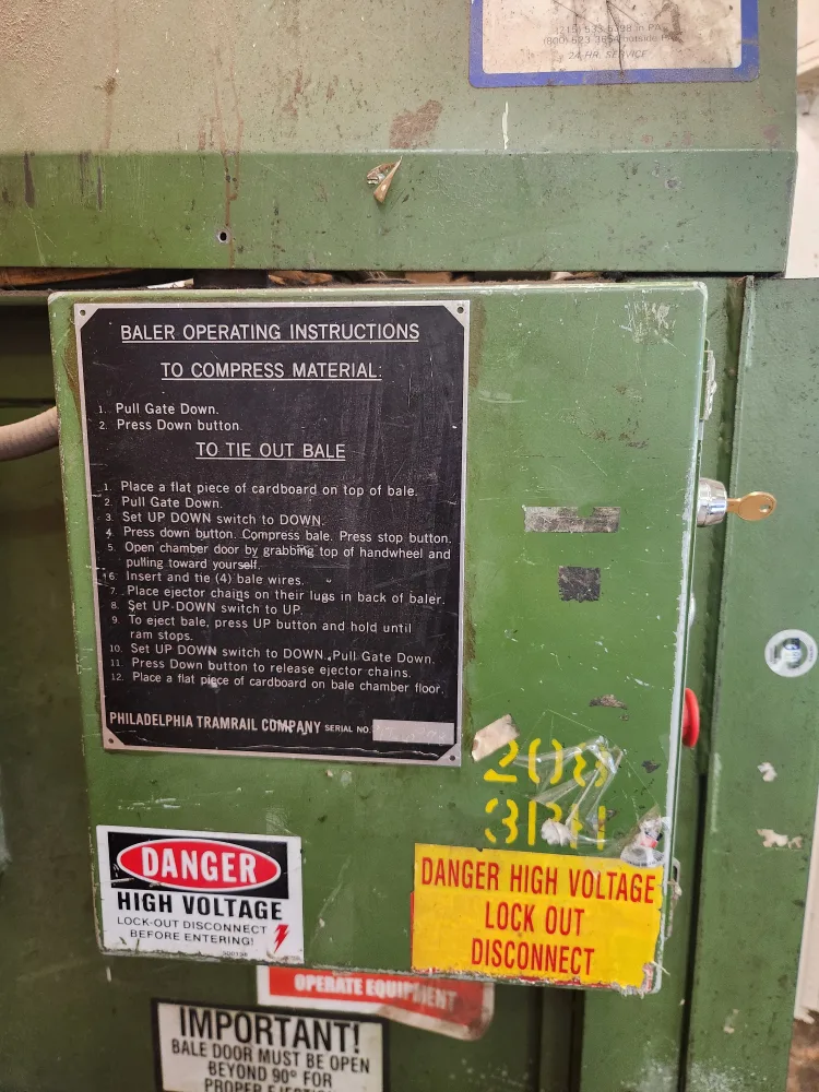Used Philadelphia Tramrail Baling Machine Co. image indicator(6)