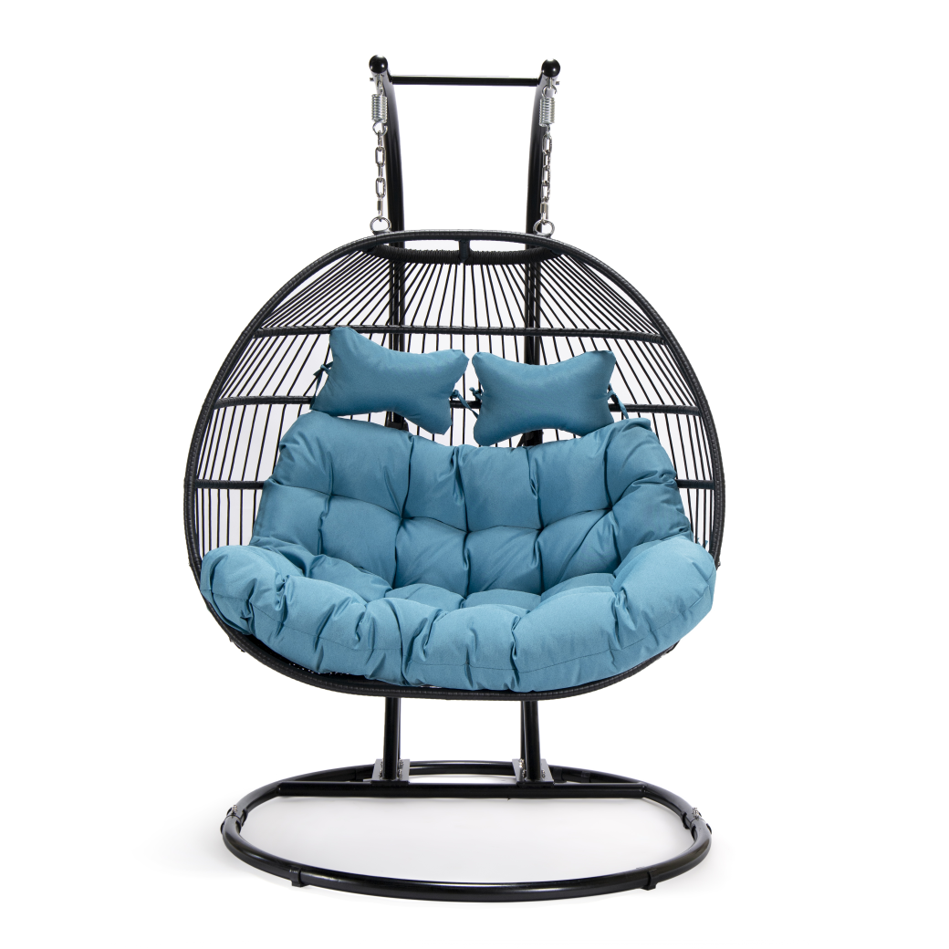 Folding Chair with Teal Cushion – Warehouse Sale! - photo 2