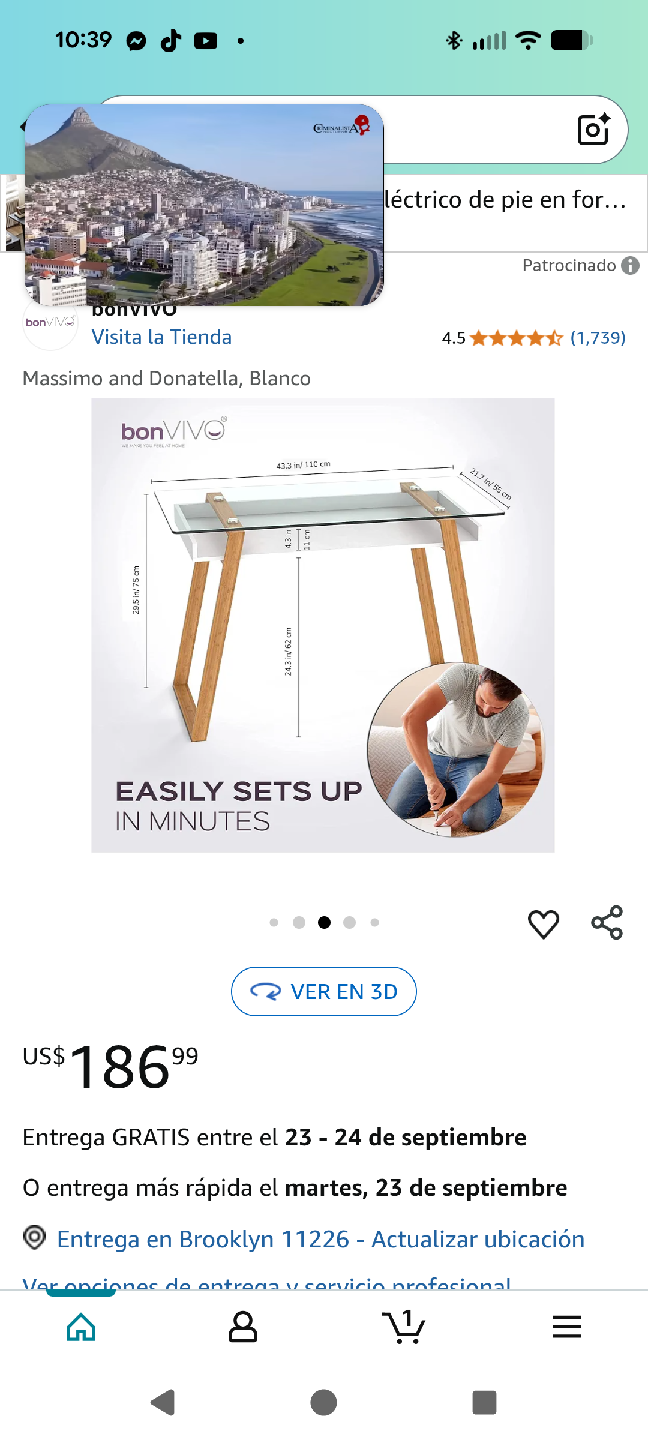 bonVIVO Massimo and Donatella Desk
