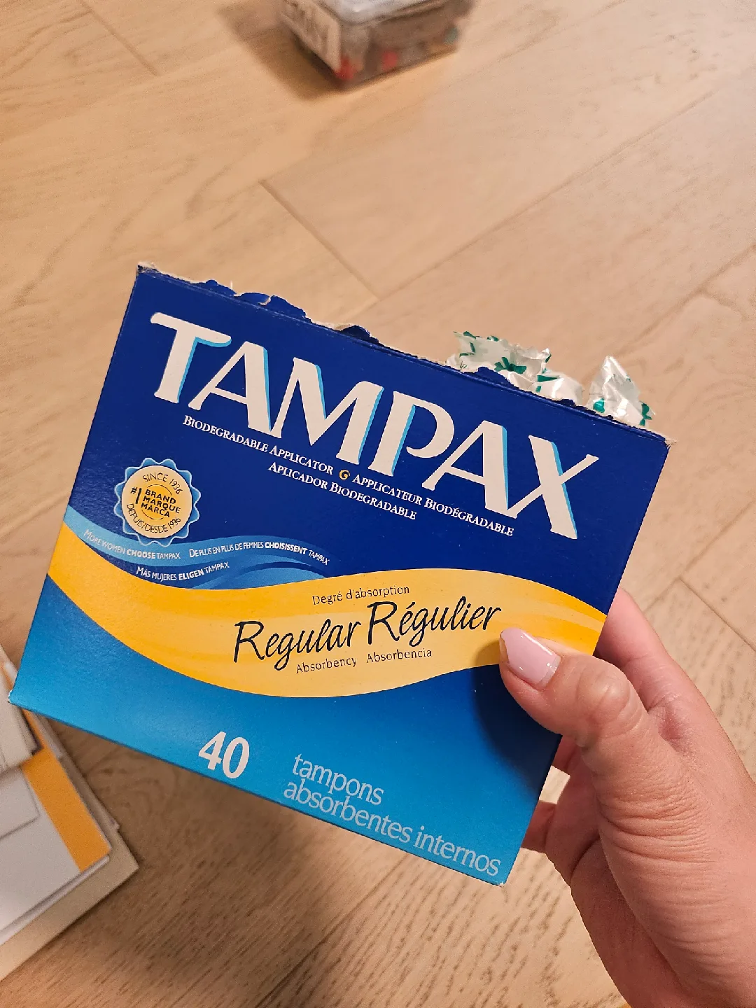 tampons. super/heavy flow. thumbnail