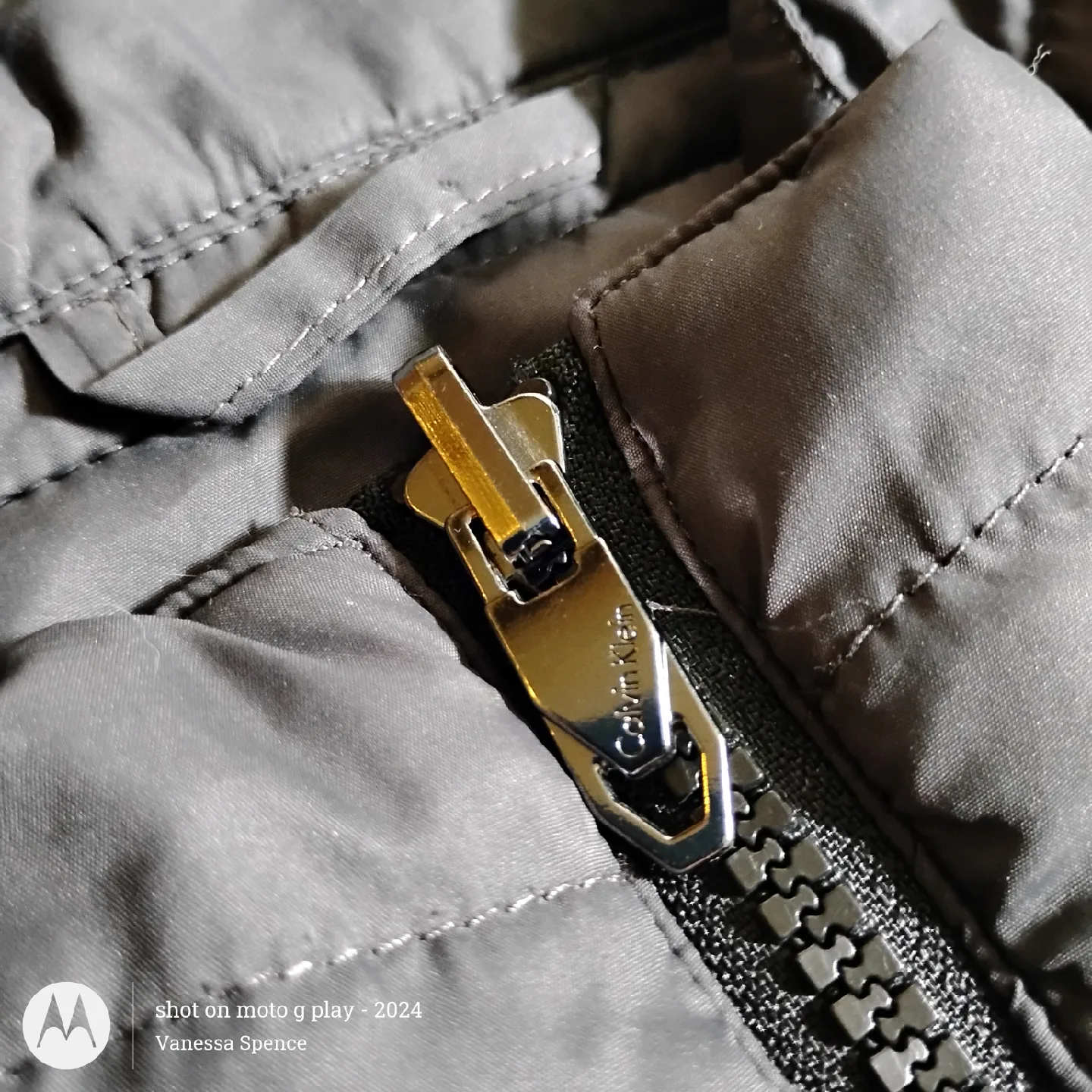 Mens Calvin Klein Puffer Jacket - Size L image indicator(4)