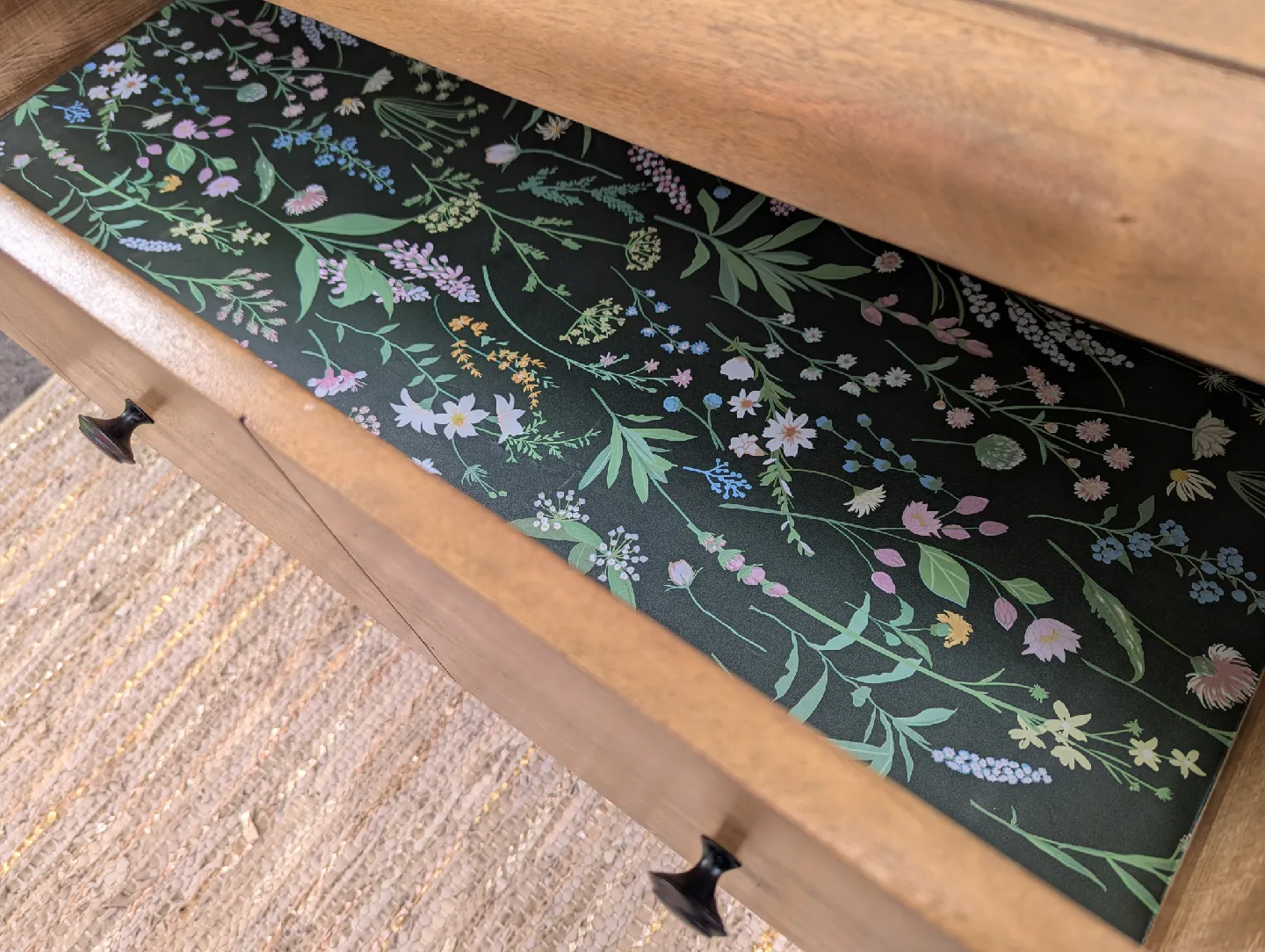 Newly refinished MCM waterfall dresser image indicator(7)