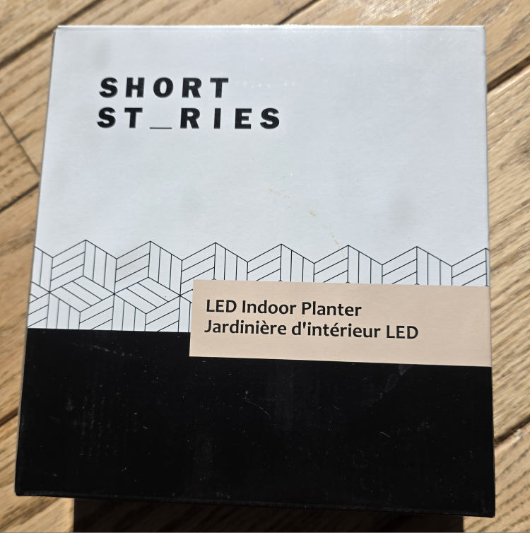 Short Stories LED Indoor Planter - New in Box!