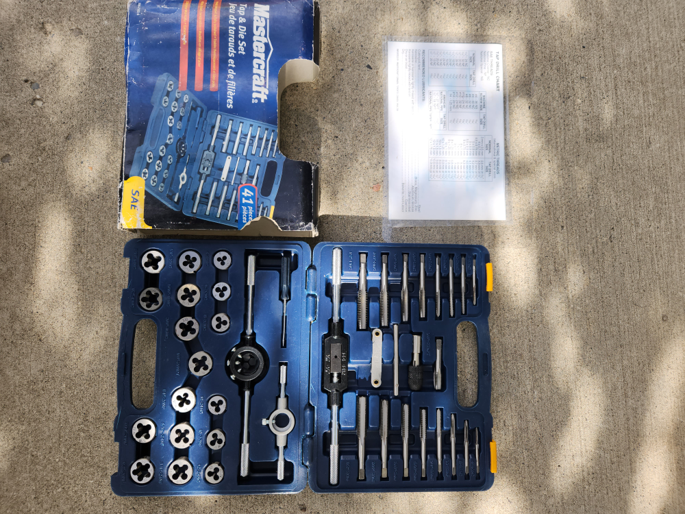 Mastercraft Tap & Die Set - 41 Pieces