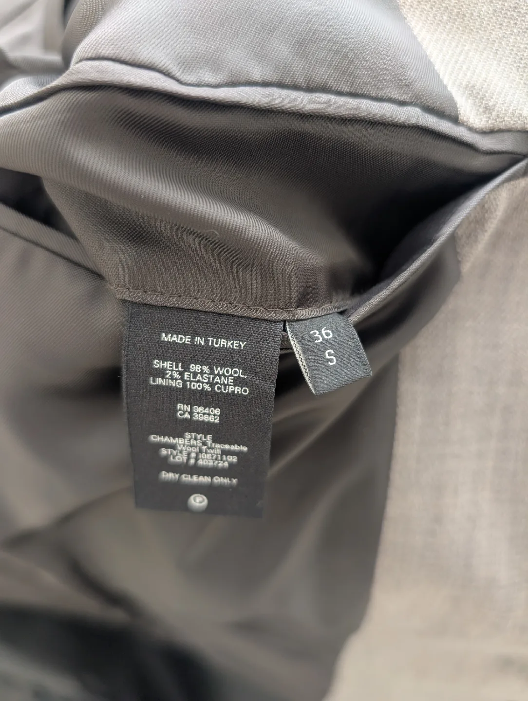 Men's Theory Chambers Traceable Wool Twill Blazer image indicator(4)