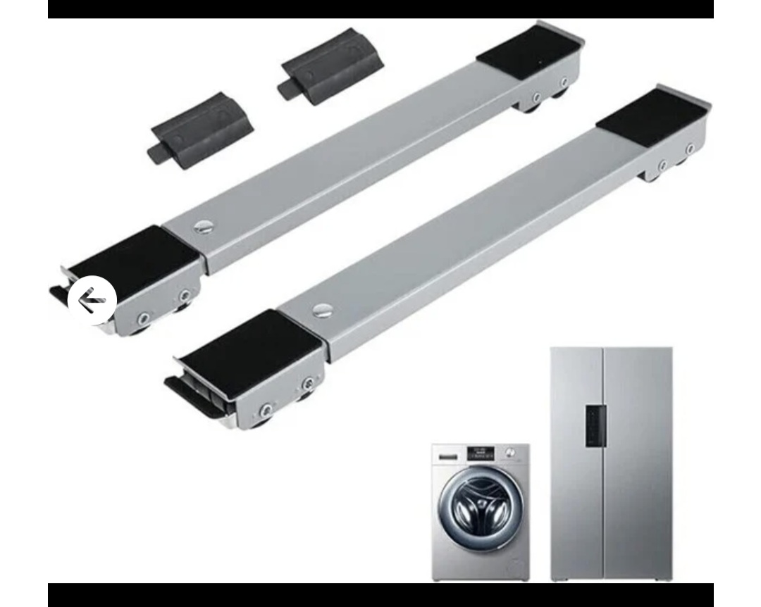 New Stainless Steel Adjustable Furniture Appliance Dolly Rollers