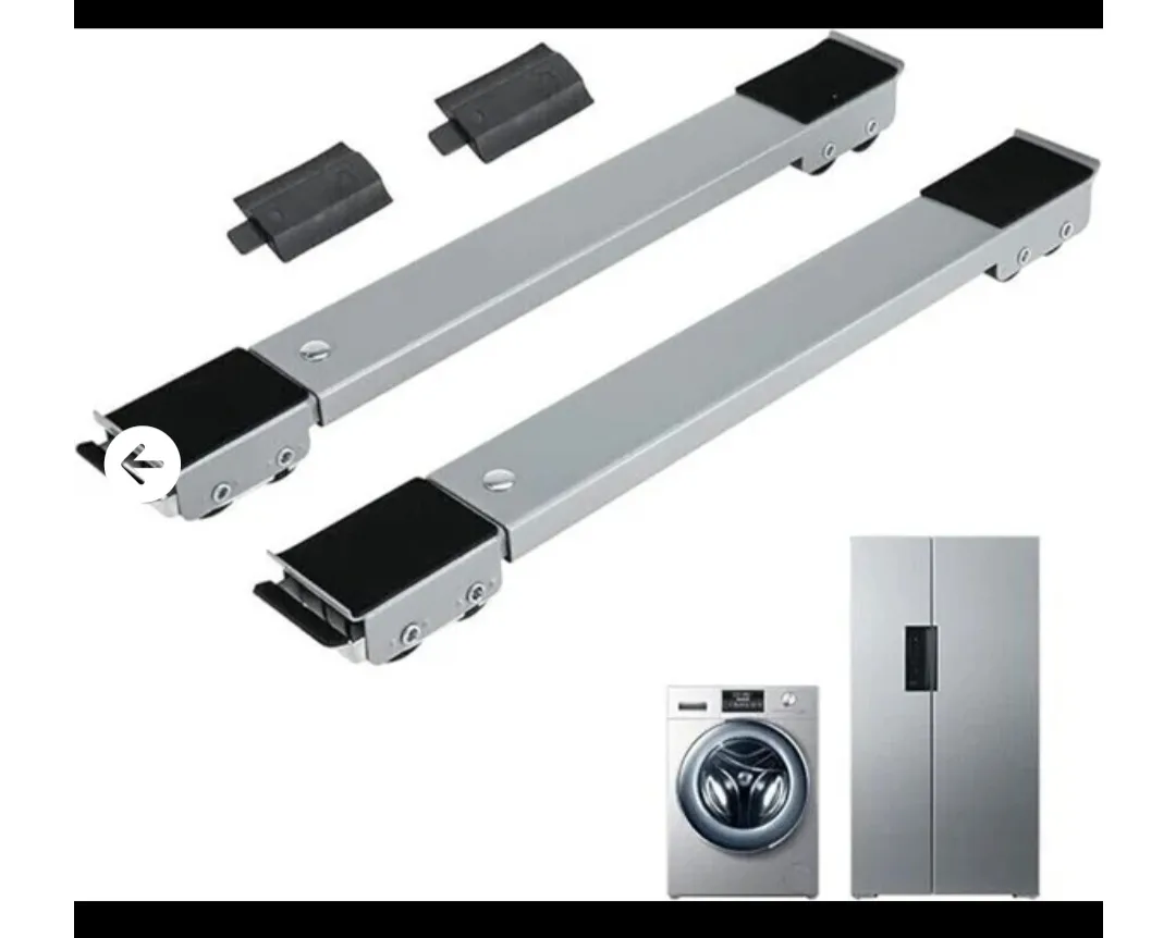 New Stainless Steel Adjustable Furniture Appliance Dolly Rollers thumbnail