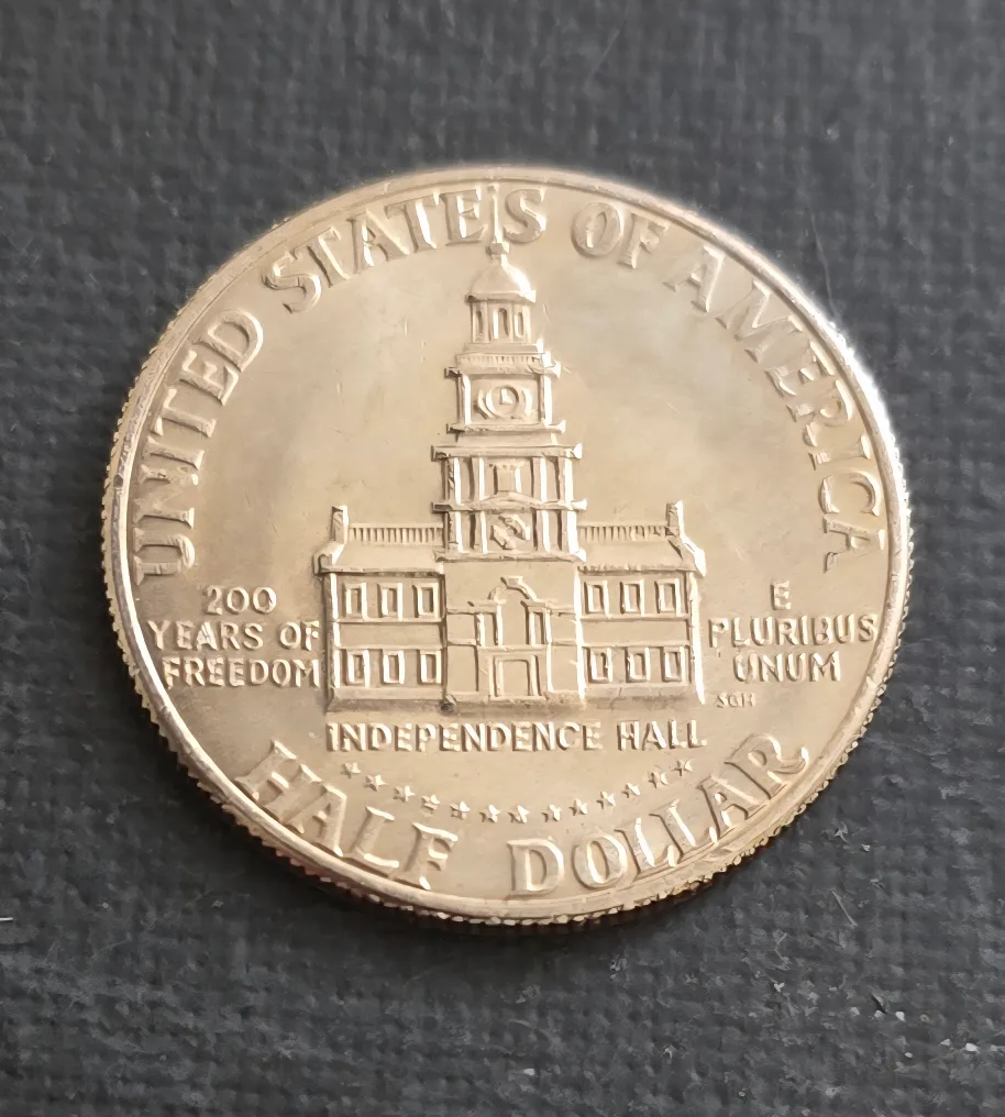 Kennedy US half dollar image indicator(2)