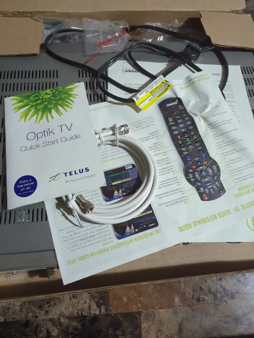Motorola Shaw Optik TV Box thumbnail