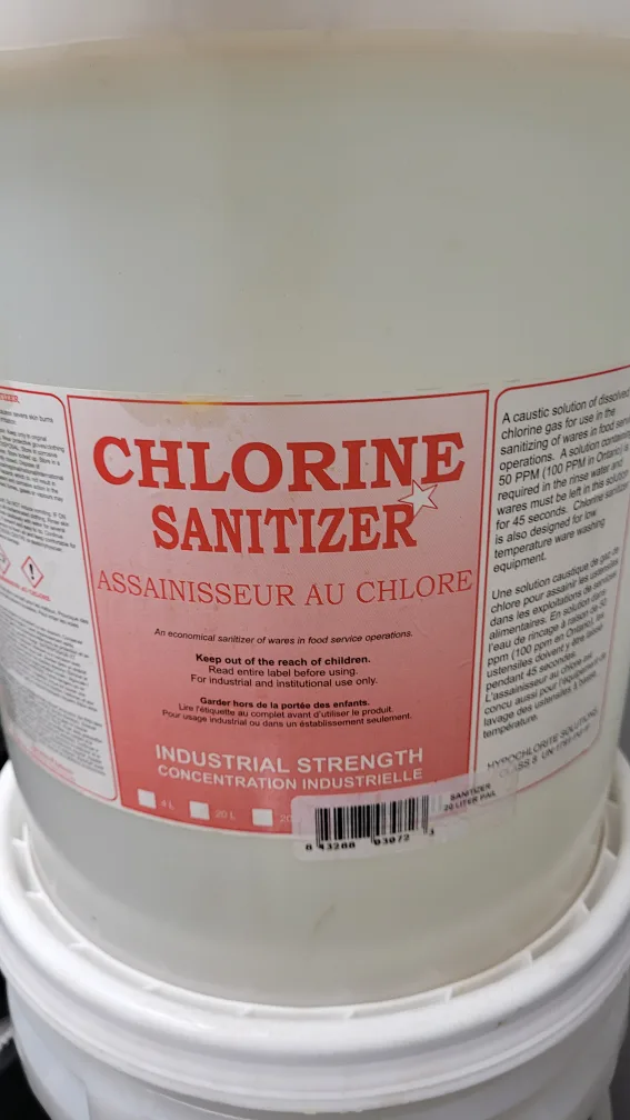 Industrial Dishwasher Cleaning Liquid image indicator(2)