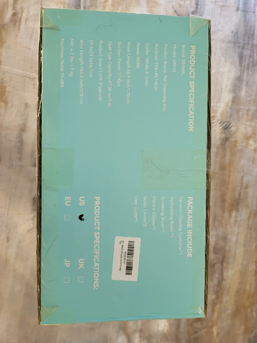 SIMWAL SP01B Pet Grooming Kits - New in Box! image indicator(3)