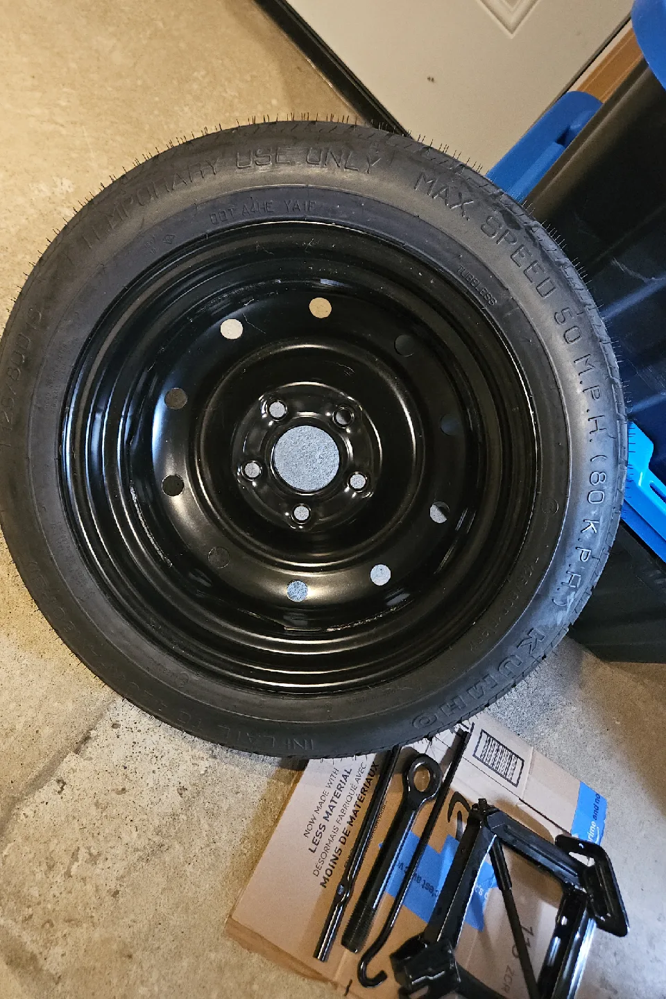 Kumho Spare Tire image indicator(2)