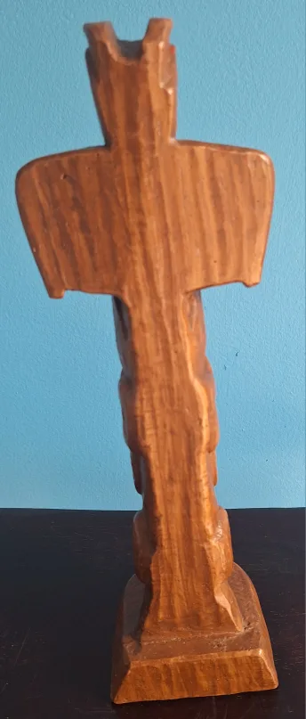 Vintage Hadcrafted Totem Pole by Shamans of BC image indicator(4)