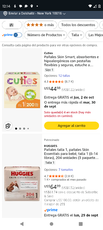 450 Size 1 Diapers - Many sealed packs different brands - photo 2