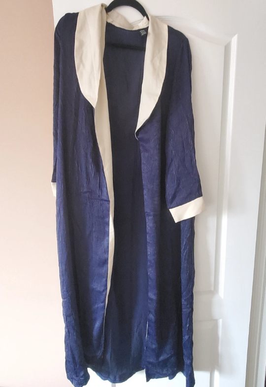 Shein Navy Blue Robe - Size M - photo 4
