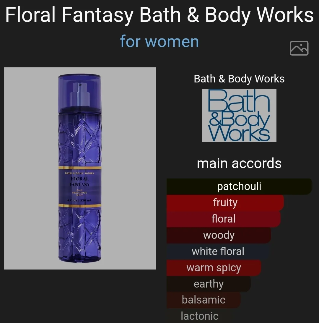 Bath & Body Works Floral Fantasy Body Spray thumbnail