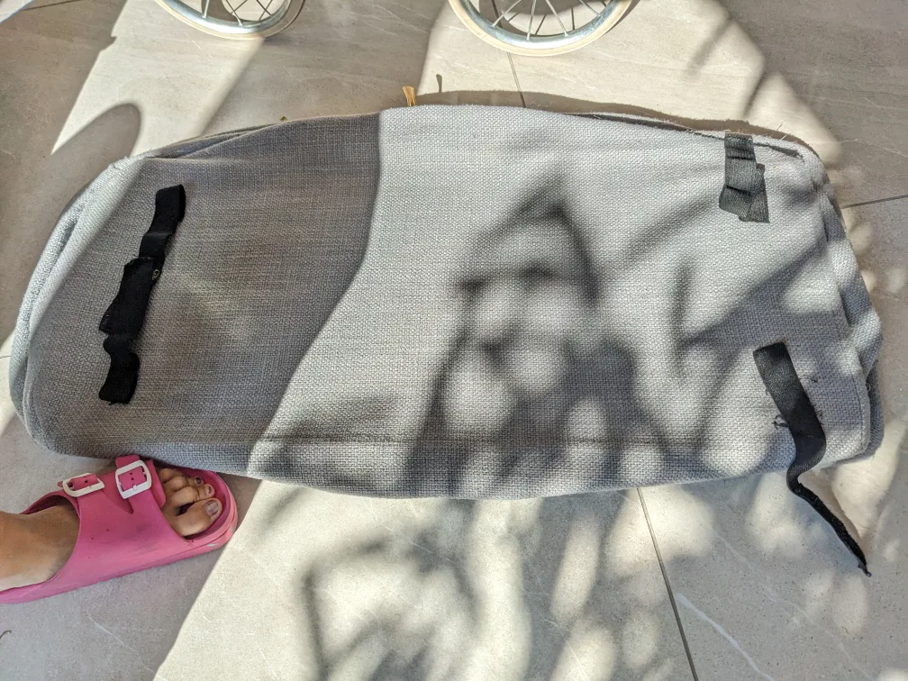 antique bassinet/stroller/wagon; flattens & converts to chair. image indicator(9)