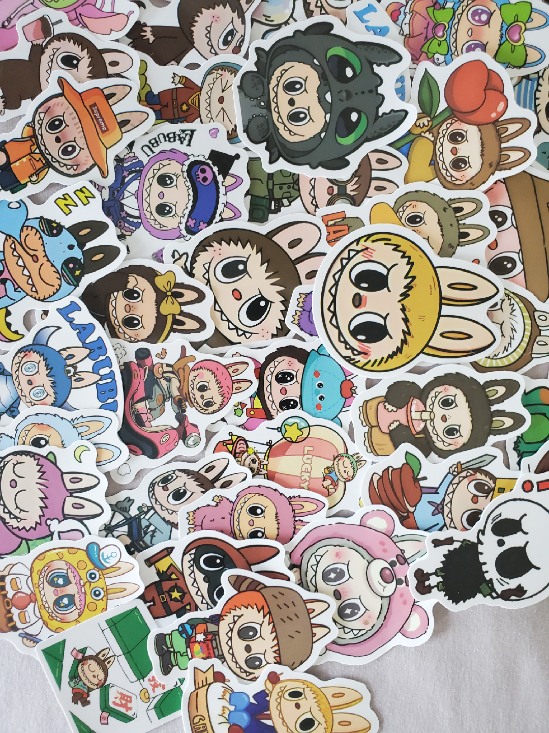 labubu stickers set of 100 - photo 2