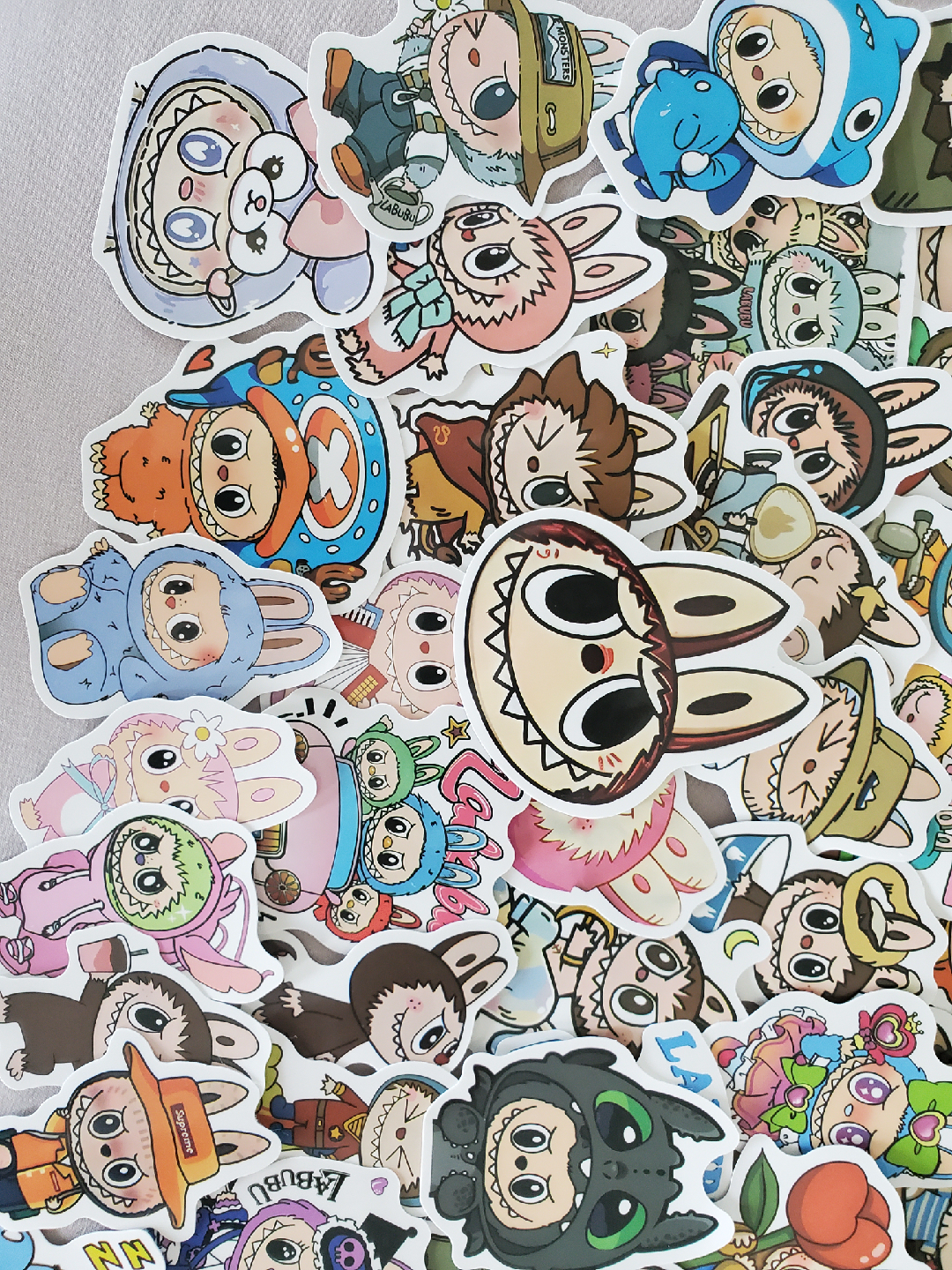 labubu stickers set of 100 - photo 5