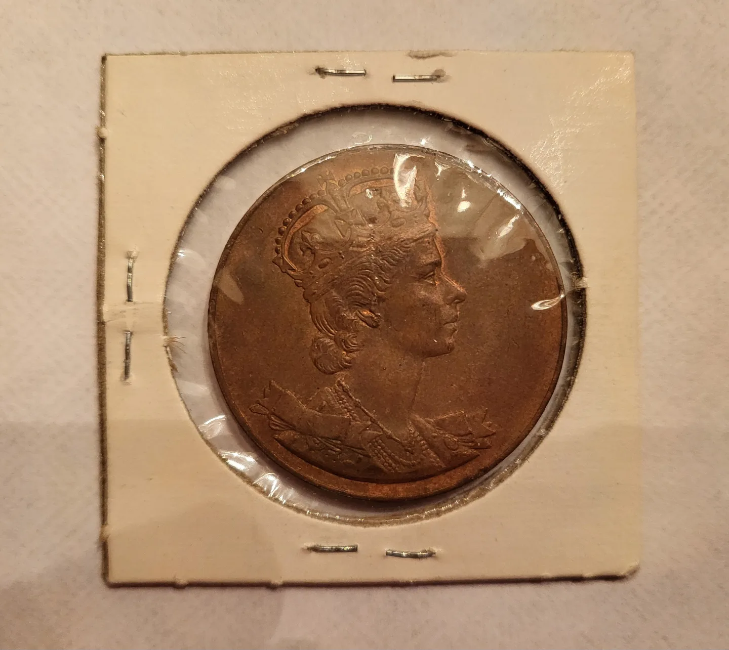 1953 Canadian Elizabeth II Regina Coronation Token image indicator(2)