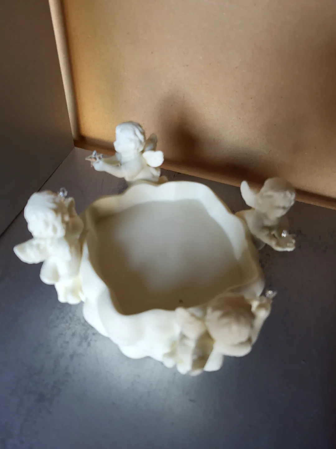 Partylite Angel Figurine Candle Holder thumbnail