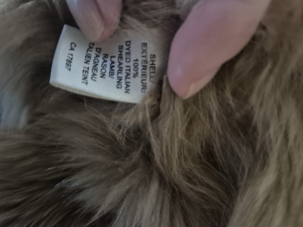 Banana Republic Shearling Lamb Coat - photo 3