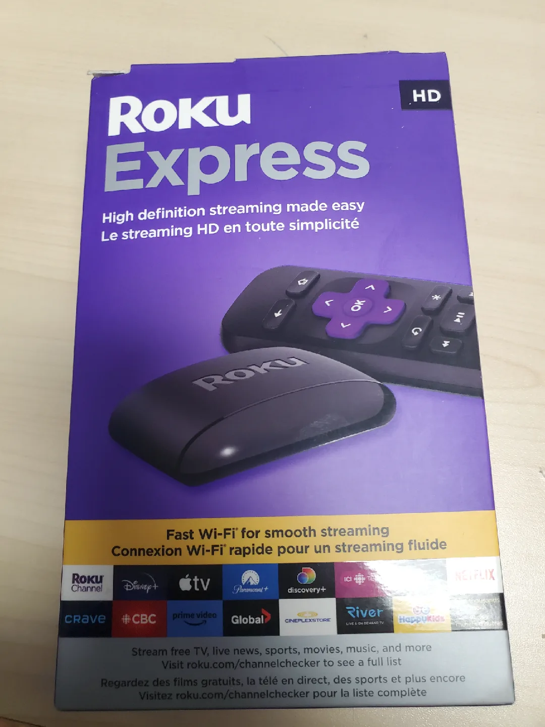 Roku Express HD Streaming Media Player thumbnail