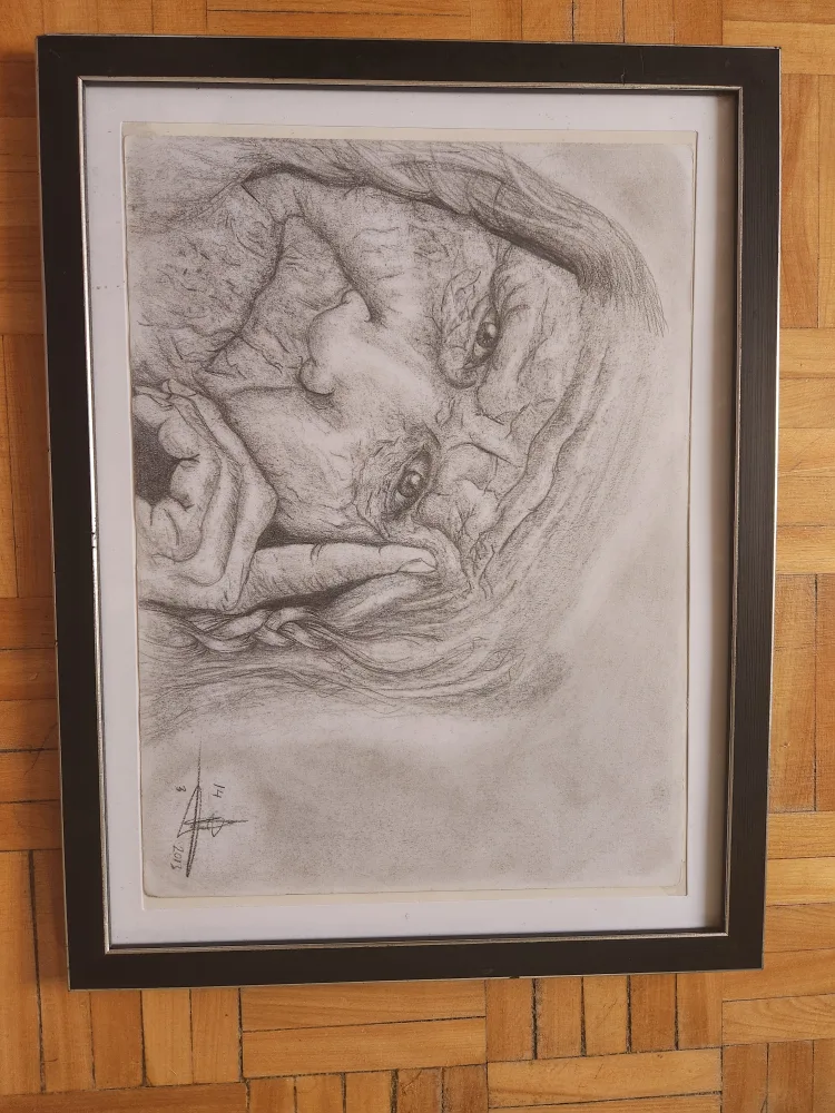 Beautiful pencil drawing thumbnail