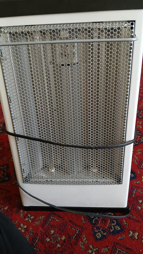 White Electric Space Heater