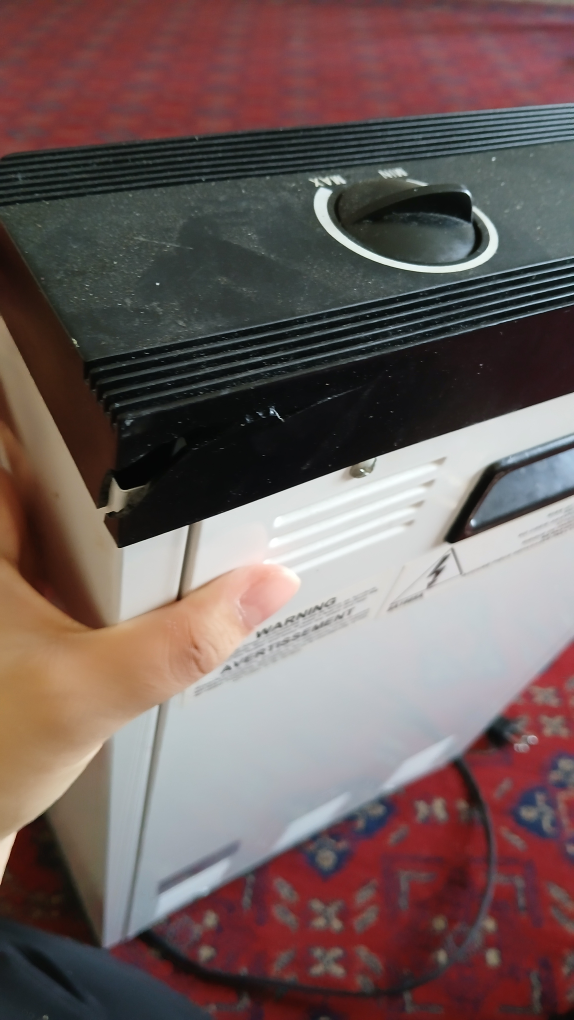 White Electric Space Heater - photo 4