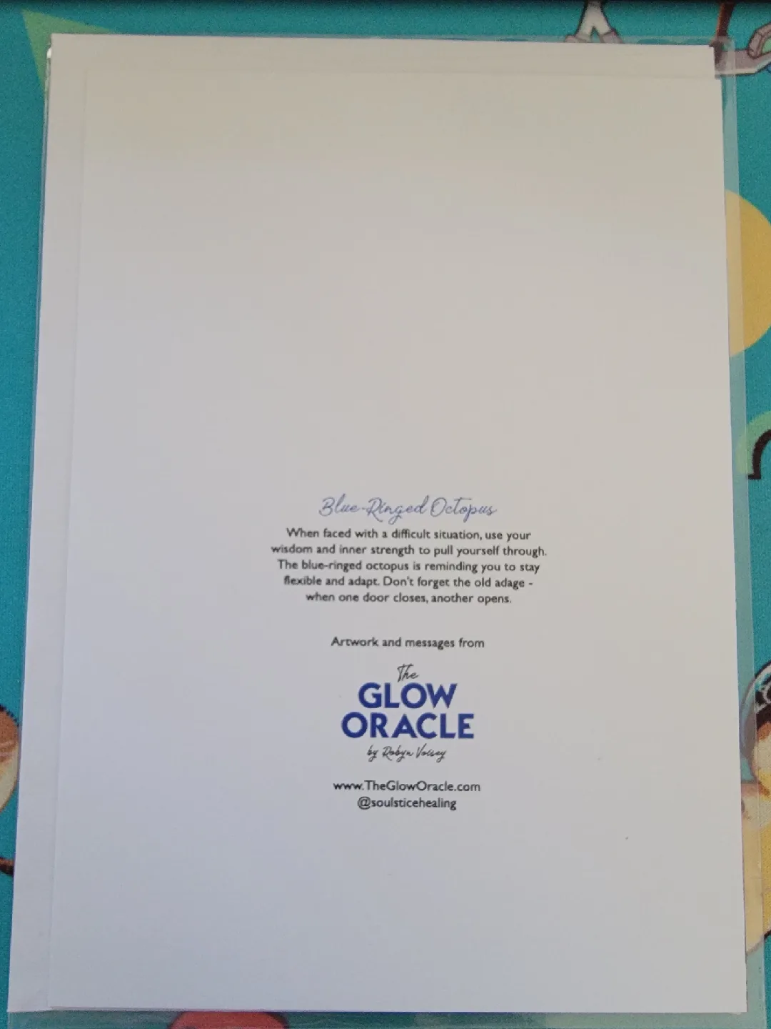 🥕 The Glow Oracle Blue-Ringed Octopus Card image indicator(2)