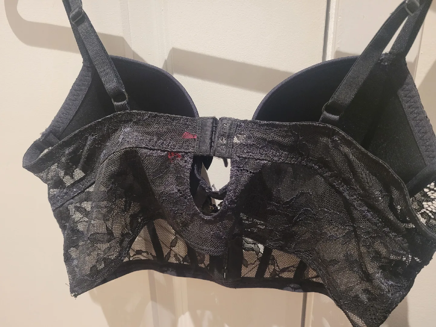 2 Pair - La Senza Black Lace Bustier - Size Large image indicator(3)