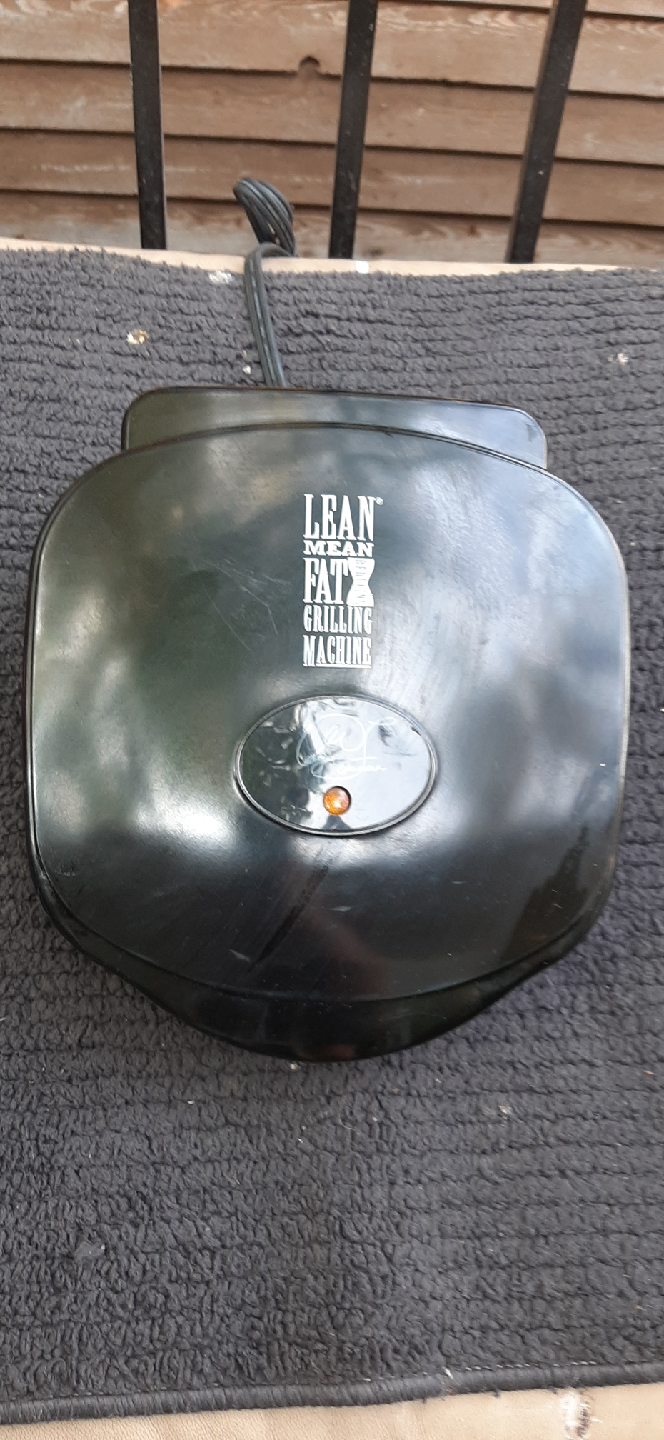 George Foreman Lean Mean Fat Grilling Machine